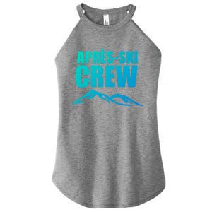 AprèsSki Crew Ski Skiing Party Gift Women's Perfect Tri Rocker Tank