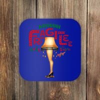 A Christmas Story Ahh Fragilee Funny Gift Coaster