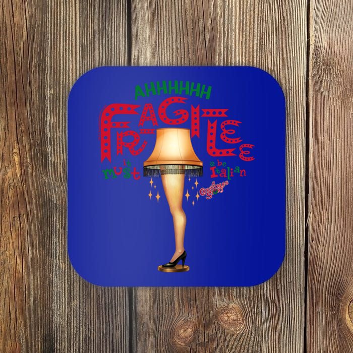 A Christmas Story Ahh Fragilee Funny Gift Coaster