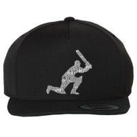 Activating Cricket Skills Sports Player Team Coach Wool Snapback Cap