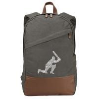 Activating Cricket Skills Sports Player Team Coach Cotton Canvas Backpack