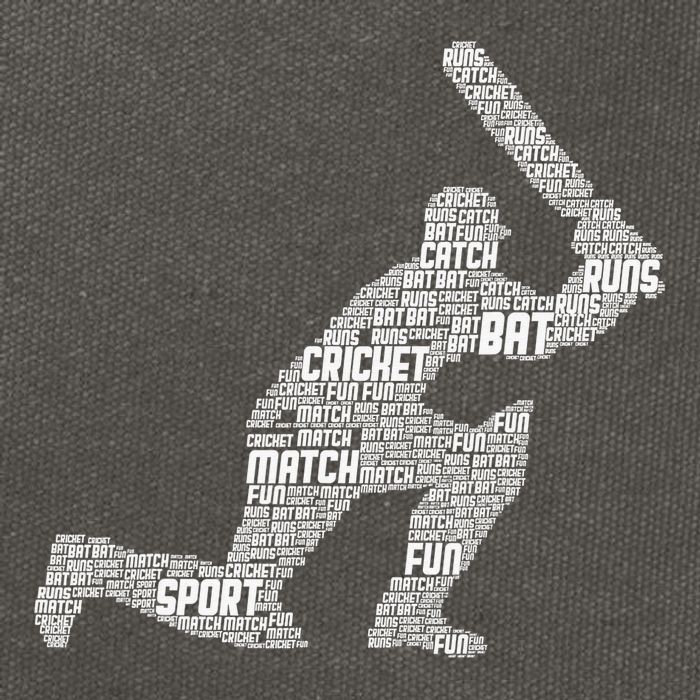 Activating Cricket Skills Sports Player Team Coach Cotton Canvas Backpack