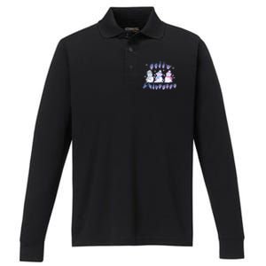 Asl Christmas Snowmen Merry Christmas Sign Language Performance Long Sleeve Polo