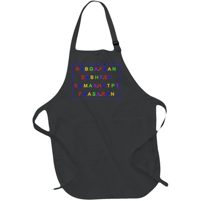 Act Up City Girls R.A.B.G.A.F.B.A.N.B.B.B.H.F.S.F S.O.M.A.S.H.C.T.P.T Full-Length Apron With Pockets