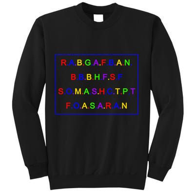 Act Up City Girls R.A.B.G.A.F.B.A.N.B.B.B.H.F.S.F S.O.M.A.S.H.C.T.P.T Sweatshirt