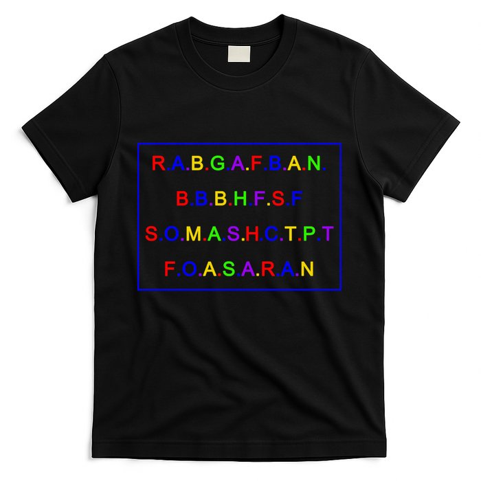 Act Up City Girls R.A.B.G.A.F.B.A.N.B.B.B.H.F.S.F S.O.M.A.S.H.C.T.P.T T-Shirt