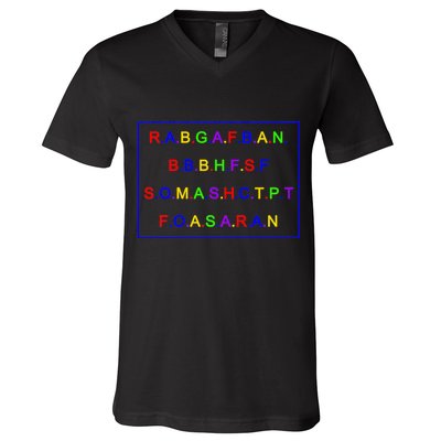 Act Up City Girls R.A.B.G.A.F.B.A.N.B.B.B.H.F.S.F S.O.M.A.S.H.C.T.P.T V-Neck T-Shirt