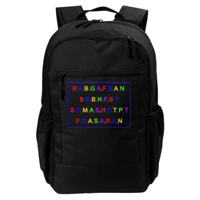 Act Up City Girls R.A.B.G.A.F.B.A.N.B.B.B.H.F.S.F S.O.M.A.S.H.C.T.P.T Daily Commute Backpack