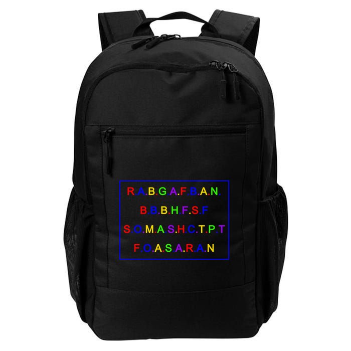 Act Up City Girls R.A.B.G.A.F.B.A.N.B.B.B.H.F.S.F S.O.M.A.S.H.C.T.P.T Backpack