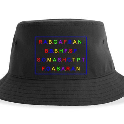 Act Up City Girls R.A.B.G.A.F.B.A.N.B.B.B.H.F.S.F S.O.M.A.S.H.C.T.P.T Sustainable Bucket Hat