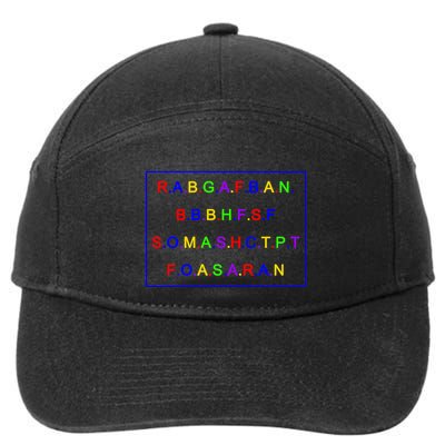 Act Up City Girls R.A.B.G.A.F.B.A.N.B.B.B.H.F.S.F S.O.M.A.S.H.C.T.P.T 7-Panel Snapback Hat