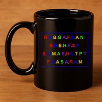 Act Up City Girls R.A.B.G.A.F.B.A.N.B.B.B.H.F.S.F S.O.M.A.S.H.C.T.P.T 11oz C Handle Ceramic Mug
