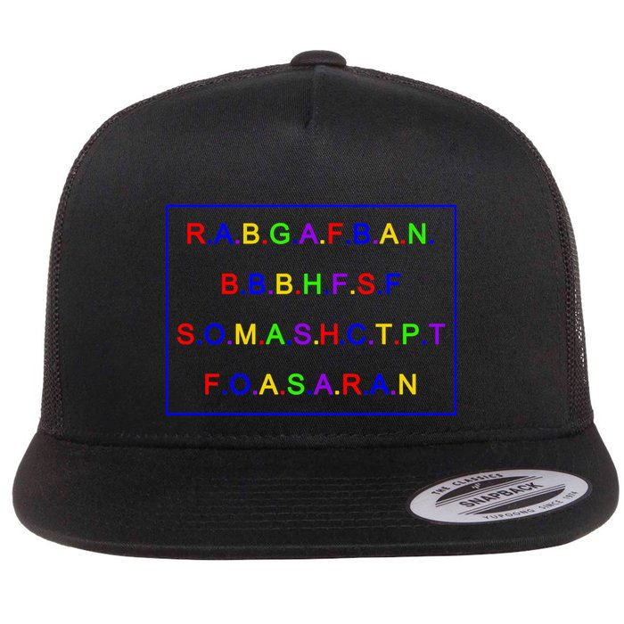 Act Up City Girls R.A.B.G.A.F.B.A.N.B.B.B.H.F.S.F S.O.M.A.S.H.C.T.P.T Flatbill Hat