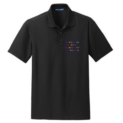 Act Up City Girls R.A.B.G.A.F.B.A.N.B.B.B.H.F.S.F S.O.M.A.S.H.C.T.P.T Dry Zone Grid Polo