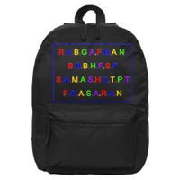 Act Up City Girls R.A.B.G.A.F.B.A.N.B.B.B.H.F.S.F S.O.M.A.S.H.C.T.P.T 16 in Basic Backpack