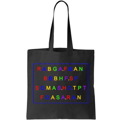 Act Up City Girls R.A.B.G.A.F.B.A.N.B.B.B.H.F.S.F S.O.M.A.S.H.C.T.P.T Tote Bag