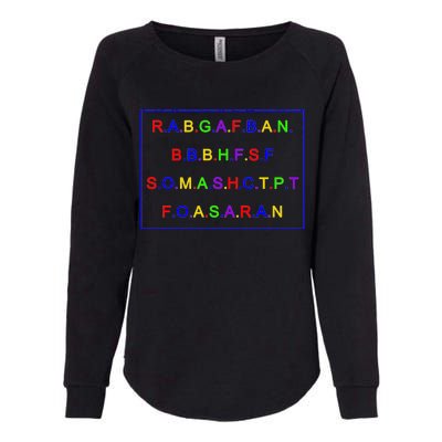 Act Up City Girls R.A.B.G.A.F.B.A.N.B.B.B.H.F.S.F S.O.M.A.S.H.C.T.P.T Womens California Wash Sweatshirt