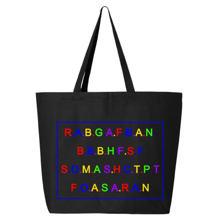 Act Up City Girls R.A.B.G.A.F.B.A.N.B.B.B.H.F.S.F S.O.M.A.S.H.C.T.P.T 25L Jumbo Tote
