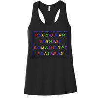 Act Up City Girls R.A.B.G.A.F.B.A.N.B.B.B.H.F.S.F S.O.M.A.S.H.C.T.P.T Women's Racerback Tank