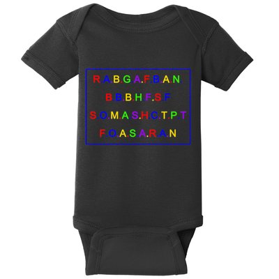 Act Up City Girls R.A.B.G.A.F.B.A.N.B.B.B.H.F.S.F S.O.M.A.S.H.C.T.P.T Baby Bodysuit