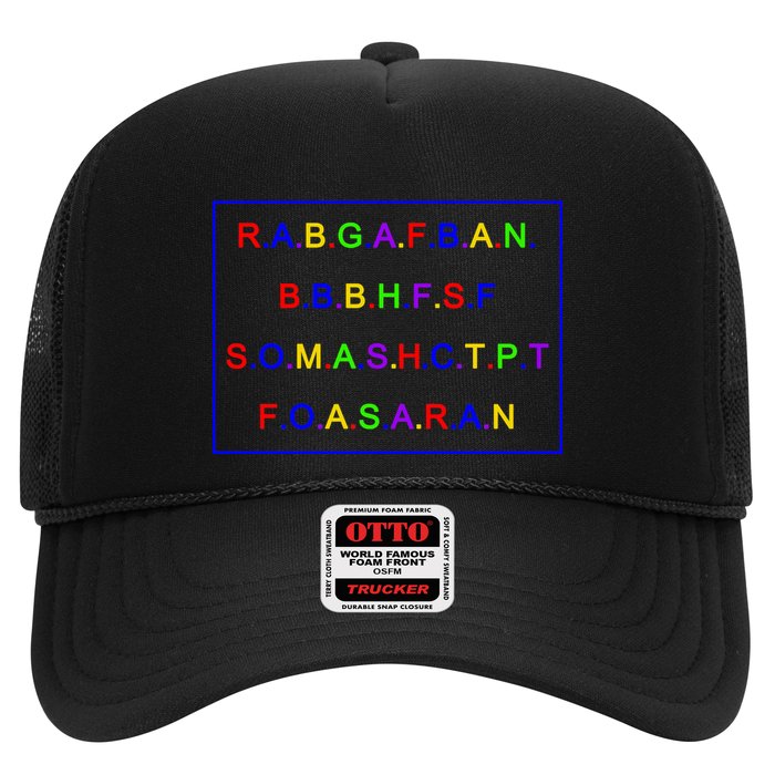 Act Up City Girls R.A.B.G.A.F.B.A.N.B.B.B.H.F.S.F S.O.M.A.S.H.C.T.P.T Trucker Hat