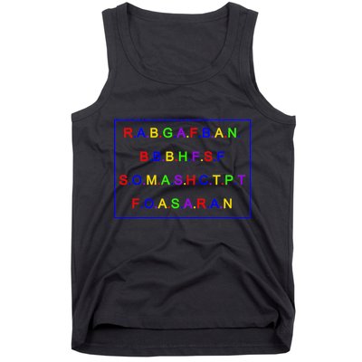 Act Up City Girls R.A.B.G.A.F.B.A.N.B.B.B.H.F.S.F S.O.M.A.S.H.C.T.P.T Tank Top