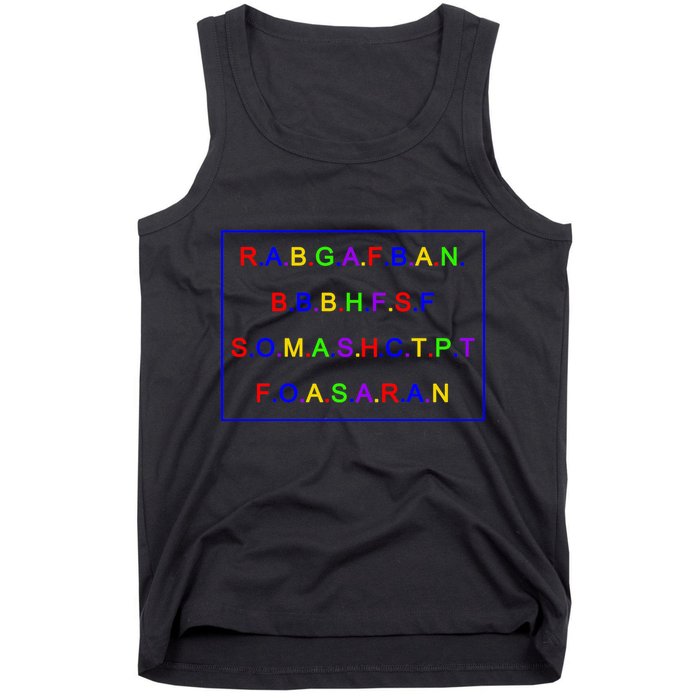Act Up City Girls R.A.B.G.A.F.B.A.N.B.B.B.H.F.S.F S.O.M.A.S.H.C.T.P.T Tank Top
