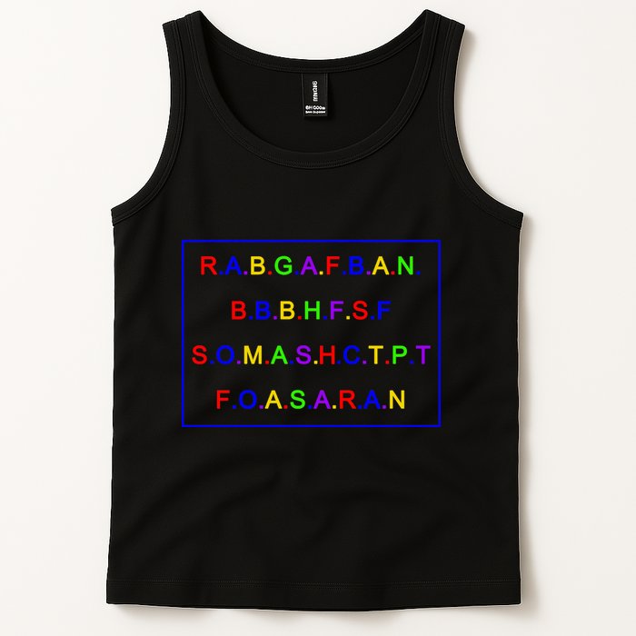 Act Up City Girls R.A.B.G.A.F.B.A.N.B.B.B.H.F.S.F S.O.M.A.S.H.C.T.P.T Tank Top