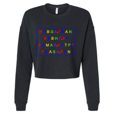 Act Up City Girls R.A.B.G.A.F.B.A.N.B.B.B.H.F.S.F S.O.M.A.S.H.C.T.P.T Cropped Pullover Crew