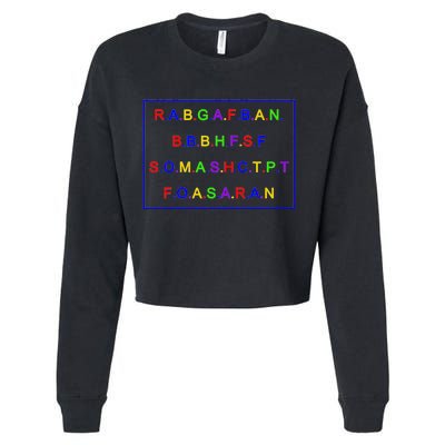 Act Up City Girls R.A.B.G.A.F.B.A.N.B.B.B.H.F.S.F S.O.M.A.S.H.C.T.P.T Cropped Pullover Crew