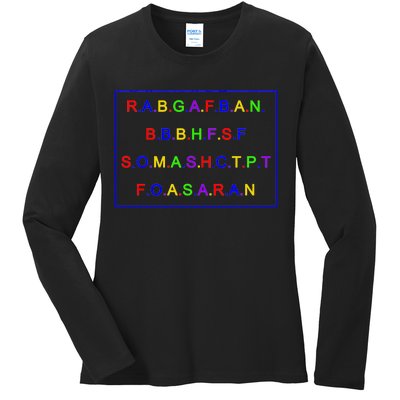 Act Up City Girls R.A.B.G.A.F.B.A.N.B.B.B.H.F.S.F S.O.M.A.S.H.C.T.P.T Ladies Long Sleeve Shirt