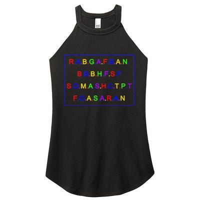 Act Up City Girls R.A.B.G.A.F.B.A.N.B.B.B.H.F.S.F S.O.M.A.S.H.C.T.P.T Women's Perfect Tri Rocker Tank