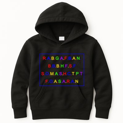 Act Up City Girls R.A.B.G.A.F.B.A.N.B.B.B.H.F.S.F S.O.M.A.S.H.C.T.P.T Kids Hoodie