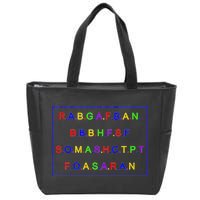 Act Up City Girls R.A.B.G.A.F.B.A.N.B.B.B.H.F.S.F S.O.M.A.S.H.C.T.P.T Zip Tote Bag