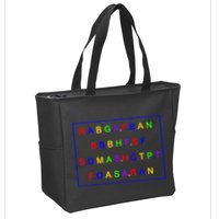 Act Up City Girls R.A.B.G.A.F.B.A.N.B.B.B.H.F.S.F S.O.M.A.S.H.C.T.P.T Zip Tote Bag