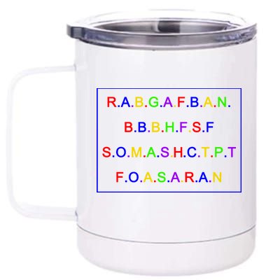 Act Up City Girls R.A.B.G.A.F.B.A.N.B.B.B.H.F.S.F S.O.M.A.S.H.C.T.P.T 12 oz Stainless Steel Tumbler Cup