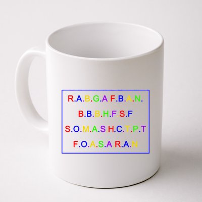 Act Up City Girls R.A.B.G.A.F.B.A.N.B.B.B.H.F.S.F S.O.M.A.S.H.C.T.P.T Coffee Mug