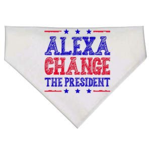 Alexa Change The President Funny Political USA-Made Doggie Bandana