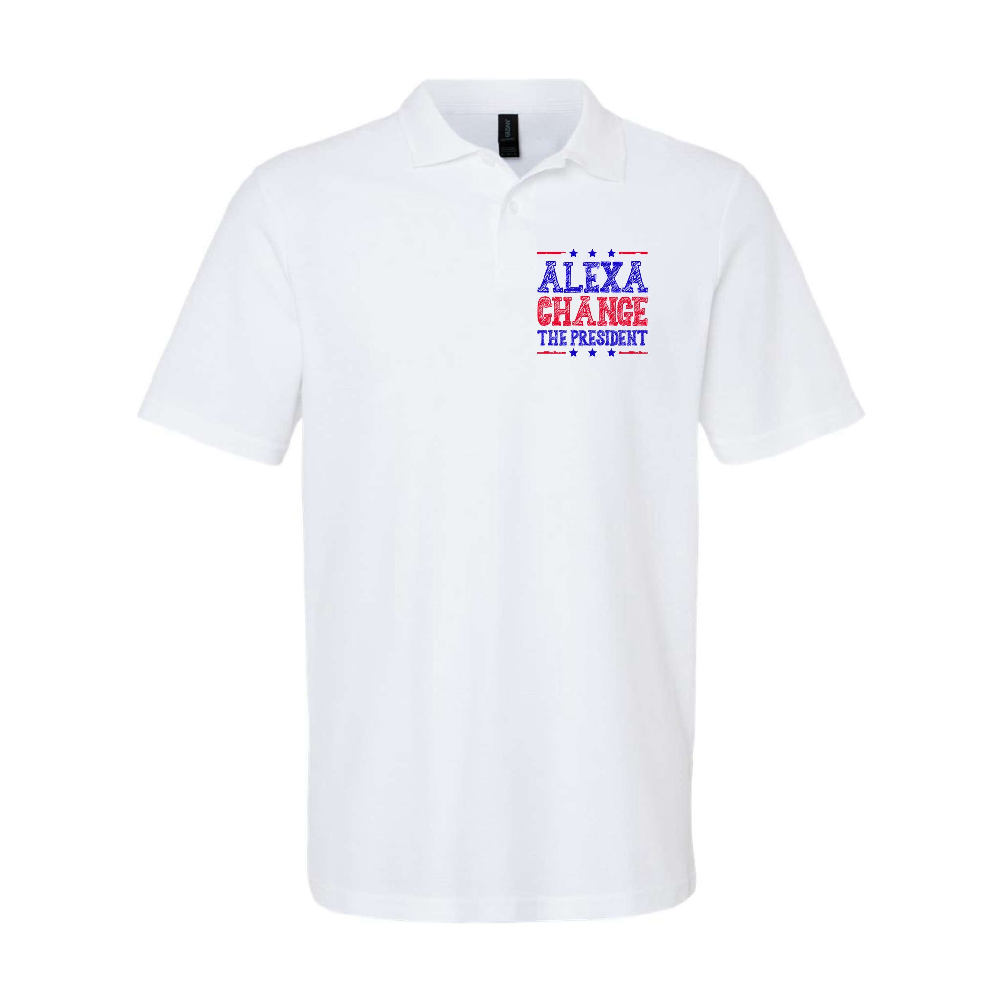 Alexa Change The President Funny Political Polo