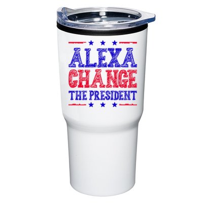 Alexa Change The President Funny Political Tumbler