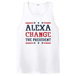 Alexa Change The President Funny Quote Humor PosiCharge Competitor Tank