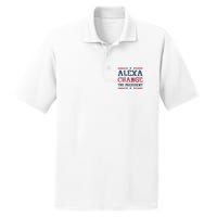 Alexa Change The President Funny Quote Humor PosiCharge RacerMesh Polo