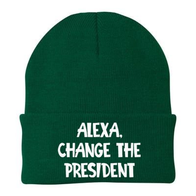 Alexa Change The President Knit Cap Winter Beanie