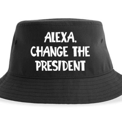 Alexa Change The President Sustainable Bucket Hat