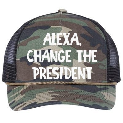 Alexa Change The President Retro Rope Trucker Hat Cap