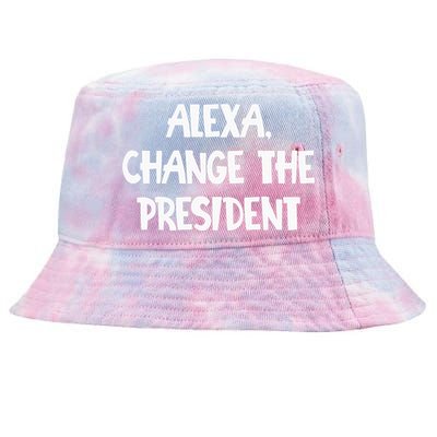 Alexa Change The President Tie-Dyed Bucket Hat