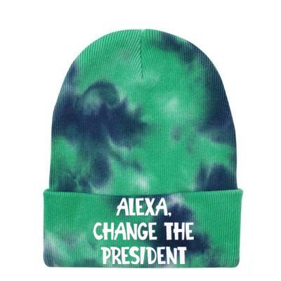 Alexa Change The President Tie Dye 12in Knit Beanie