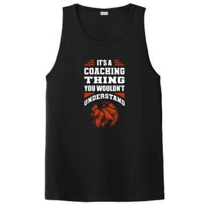 A Coaching Thing You Wouldn't Understand Cool Gift Basketball Coach Cute Gift PosiCharge Competitor Tank