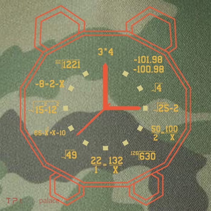 Alarm Clock Time Math Watch Mathematician Legacy Tie Dye Trucker Hat