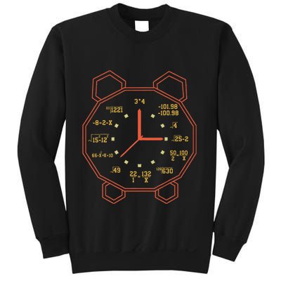 Alarm Clock Time Math Watch Mathematician Sweatshirt